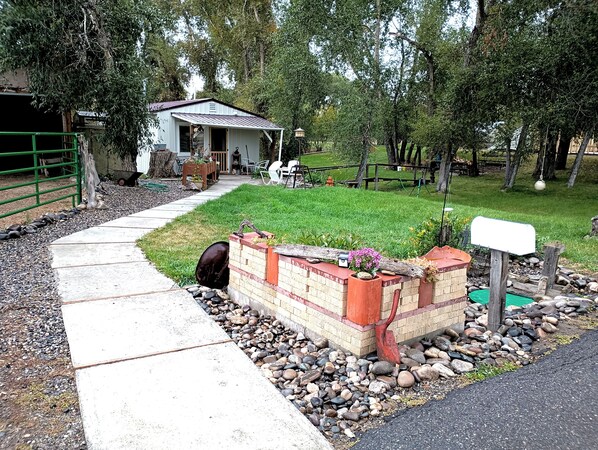 Overnattingsstedets uteområder