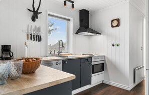 Fridge, oven, stovetop, dishwasher - 3 bedroom cozy home in Hjørring (Hjørring)