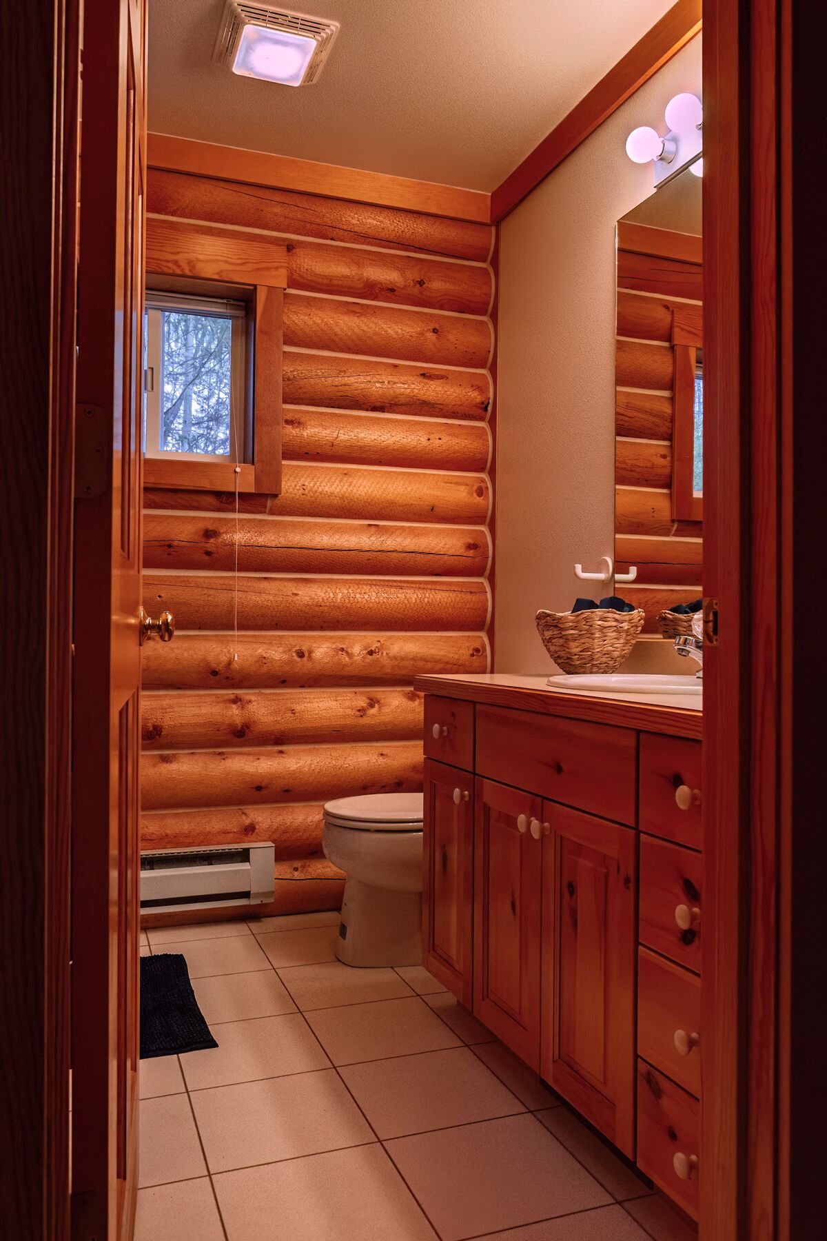 Shower, towels, soap, toilet paper