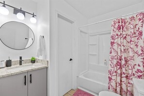 Hair dryer, towels