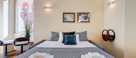 2 soverom, strykejern/-brett, wi-fi og sengetøy