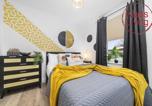 2 bedrooms, iron/ironing board, free WiFi, bed sheets