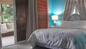 Room - Modern Eco lodge with A/C in bedrooms and 40ft patio for relaxation and fun. (St. Sylvans Village)