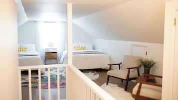 3 chambres, fer et planche à repasser, lit parapluie, Wi-Fi gratuit