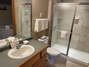 Jetted tub, hair dryer, towels, soap - Family Friendly Resort, 2 Bedroom condo- Ski-in Ski-Out (Breckenridge)