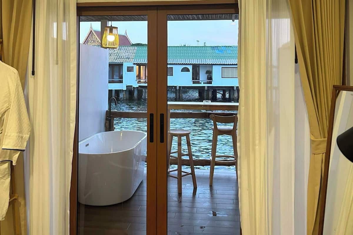 Room, Partial Sea View | Terrace/patio