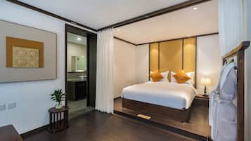 Duntäcken, mörkläggningsgardiner, ljudisolering och strykjärn/strykbräda