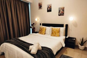 WiFi, bed sheets - Cozy Haven Perfect Studio Getaway
(Petaling Jaya)