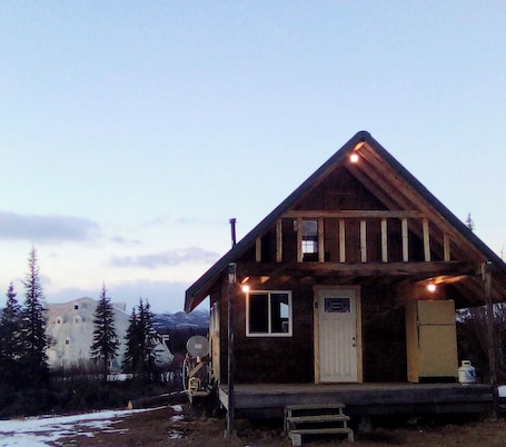 Exterior. Igloo City Cabin Rentals #1 Charming Cabin in Broad Pass at the Igloo Property