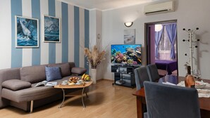 Lägenhet Standard - 2 sovrum - mikrovågsugn - intill bergen (Seaview House - Magdalena Apartment) | Vardagsrum