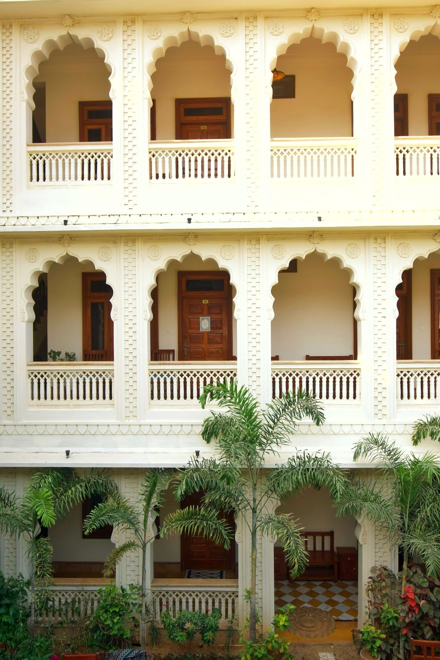 Fachada de la propiedad