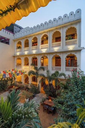 Overnatningsstedets facade