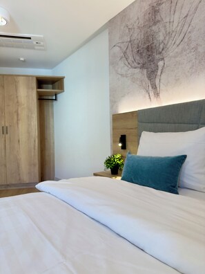 1 soverom, safe på rommet, strykejern/-brett og wi-fi (inkludert)