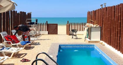 Beach house in front of the sea in Zorritos, ideal to come with family and friends.