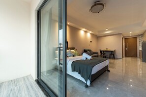Comfort Studio, City View | Balcony