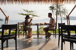 Breakfast area - JATI Koh Russey (Prey Nob)