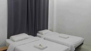 Basic Twin Room, City View | Free WiFi