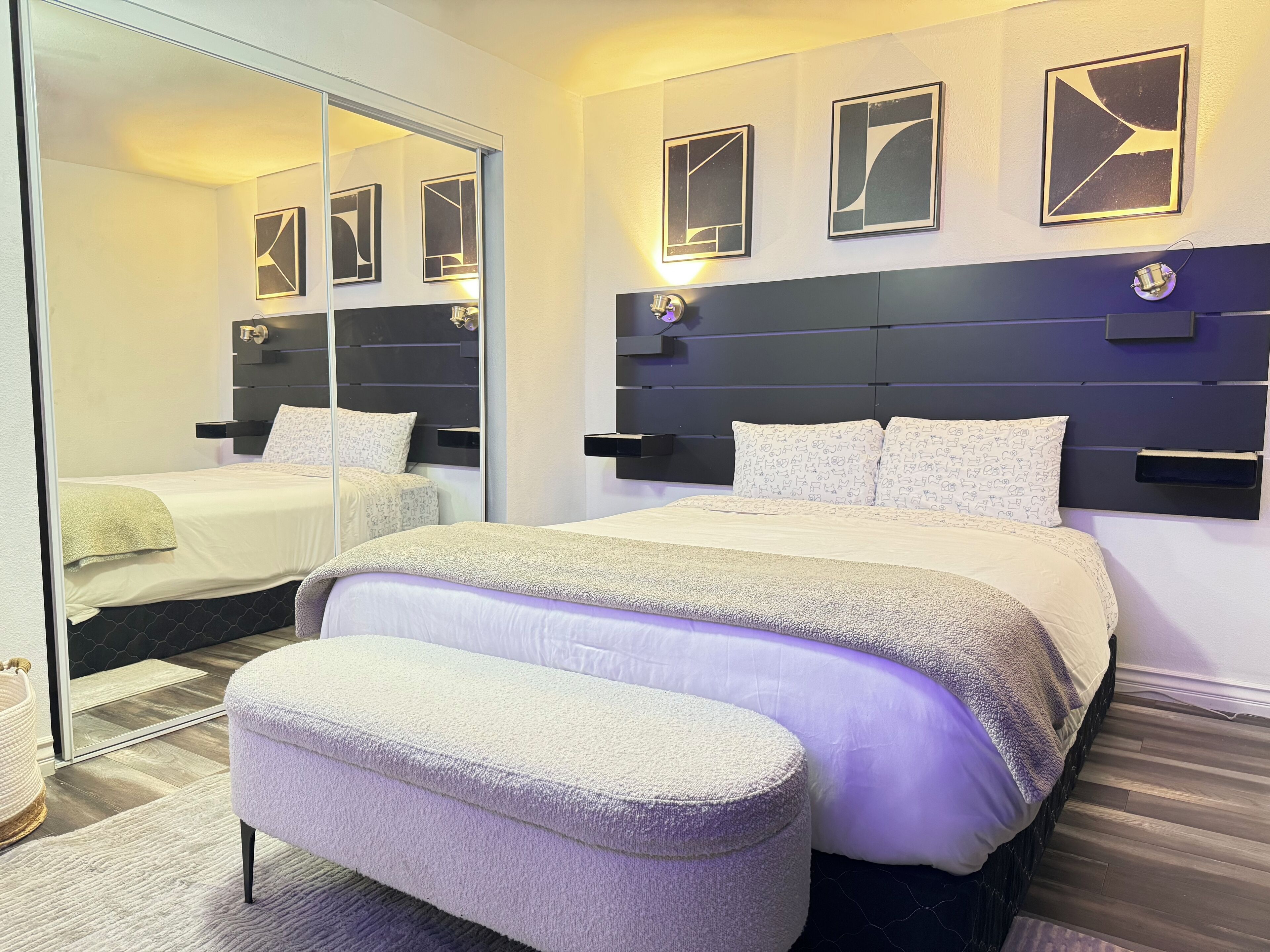 3 dormitorios, tabla de planchar con plancha, wifi y ropa de cama