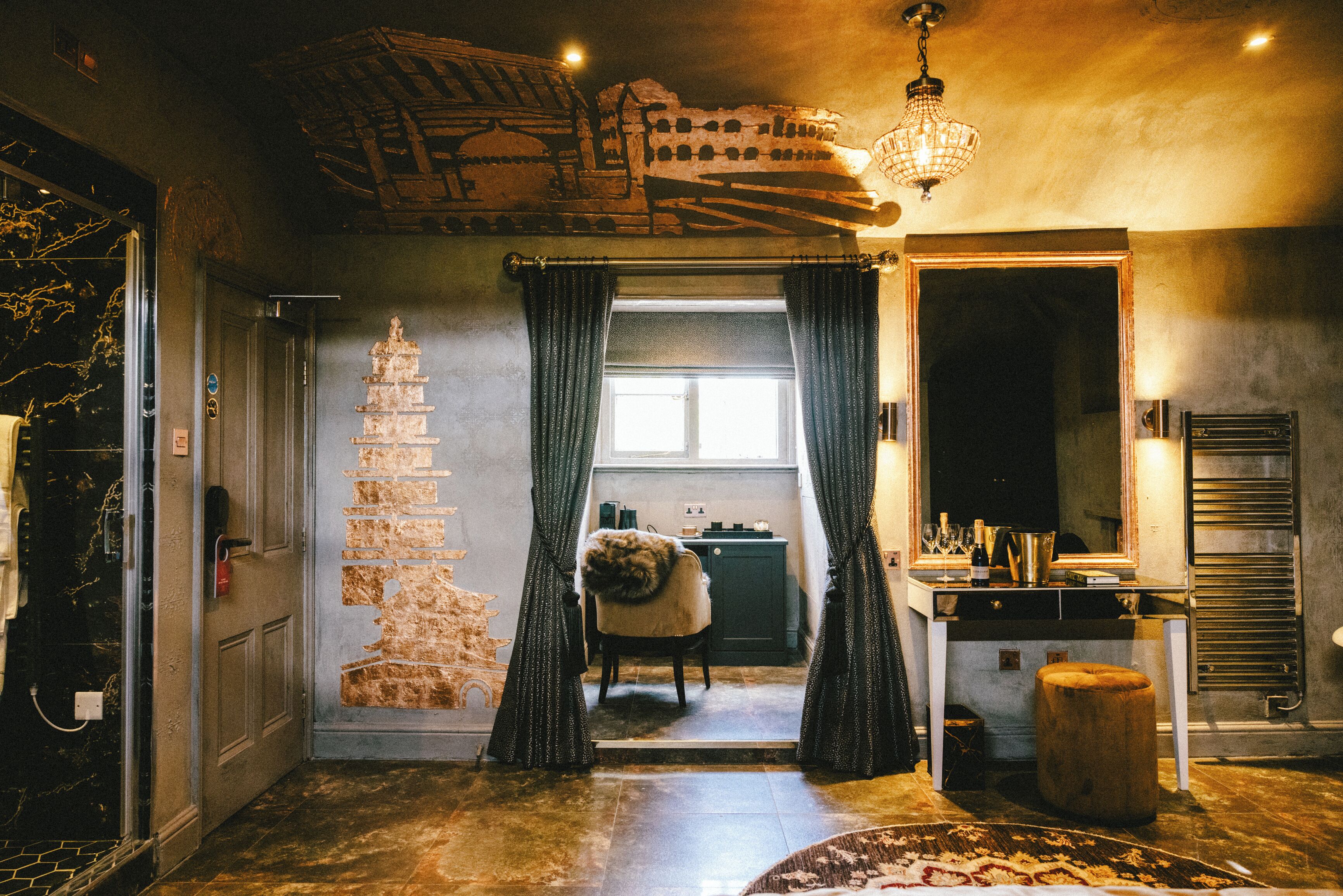 Phòng đôi Cao cấp | Bộ trải giường bằng vải cotton Ai Cập, bộ đồ giường cao cấp 