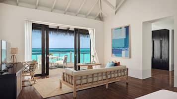 Free minibar items, in-room safe, desk, laptop workspace