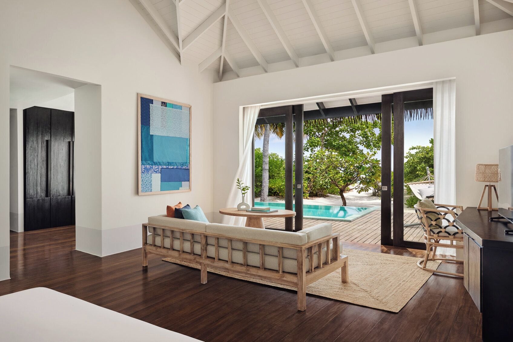 Free minibar items, in-room safe, desk, laptop workspace