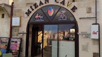 Fachada de la propiedad