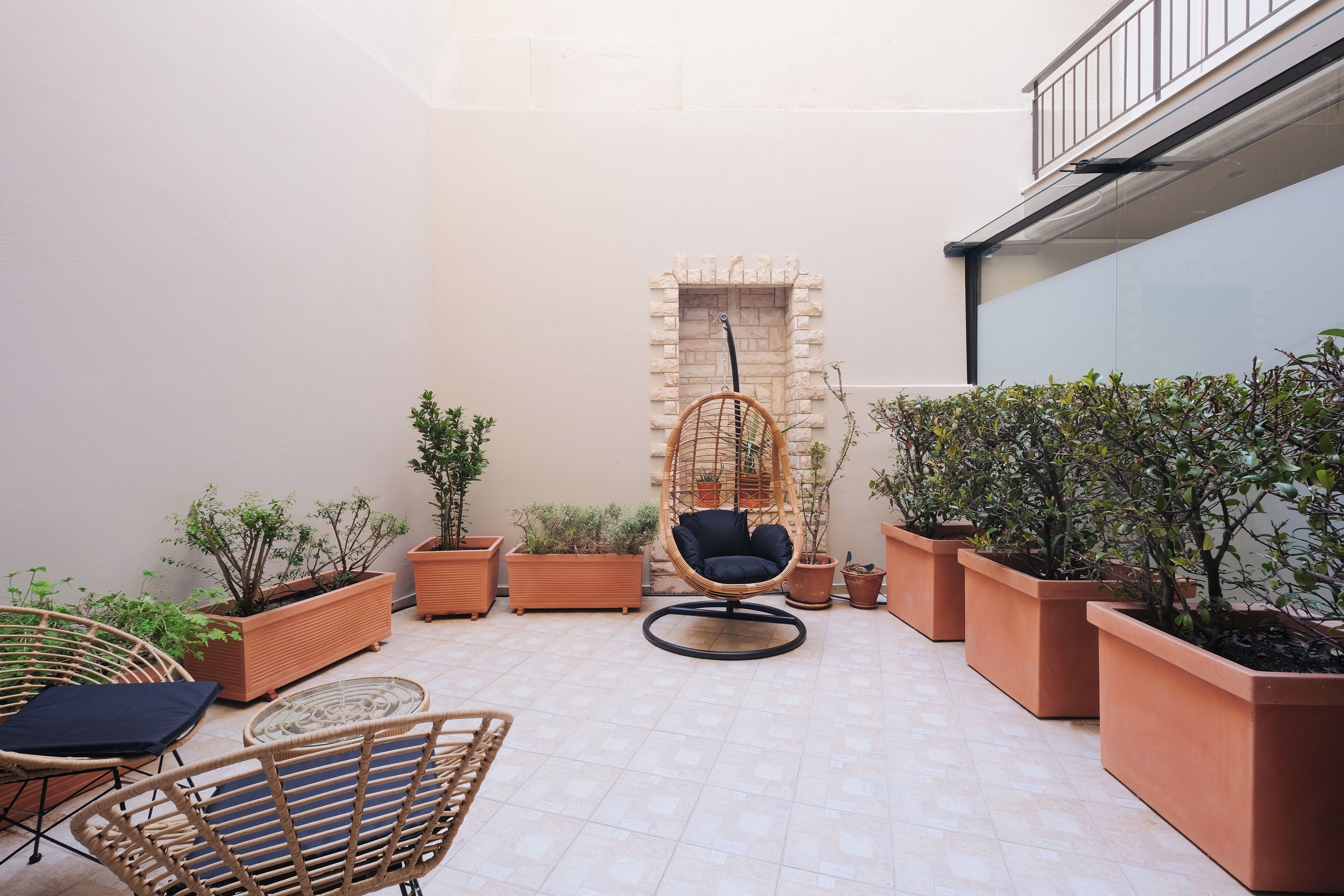 經濟公寓, 露台, 地面 | 客房景觀