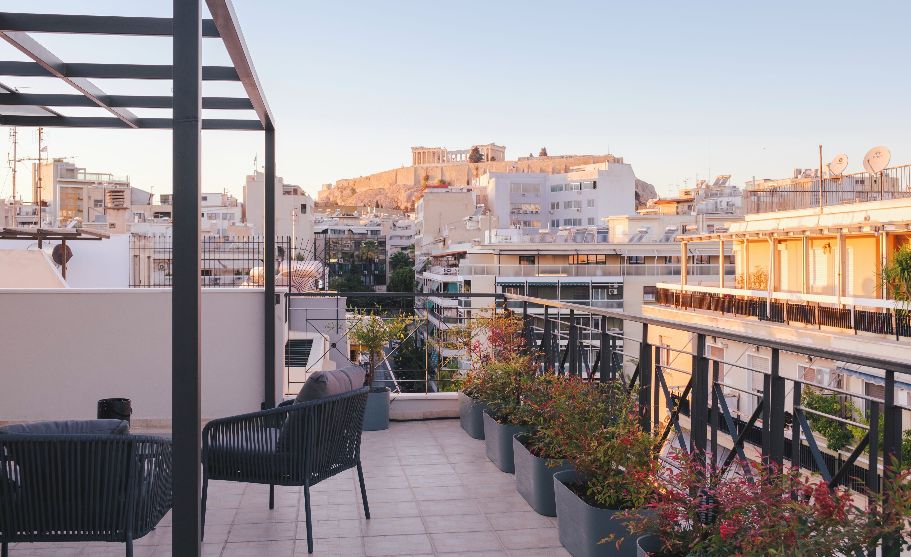 Exclusive Penthouse, City View | View from room