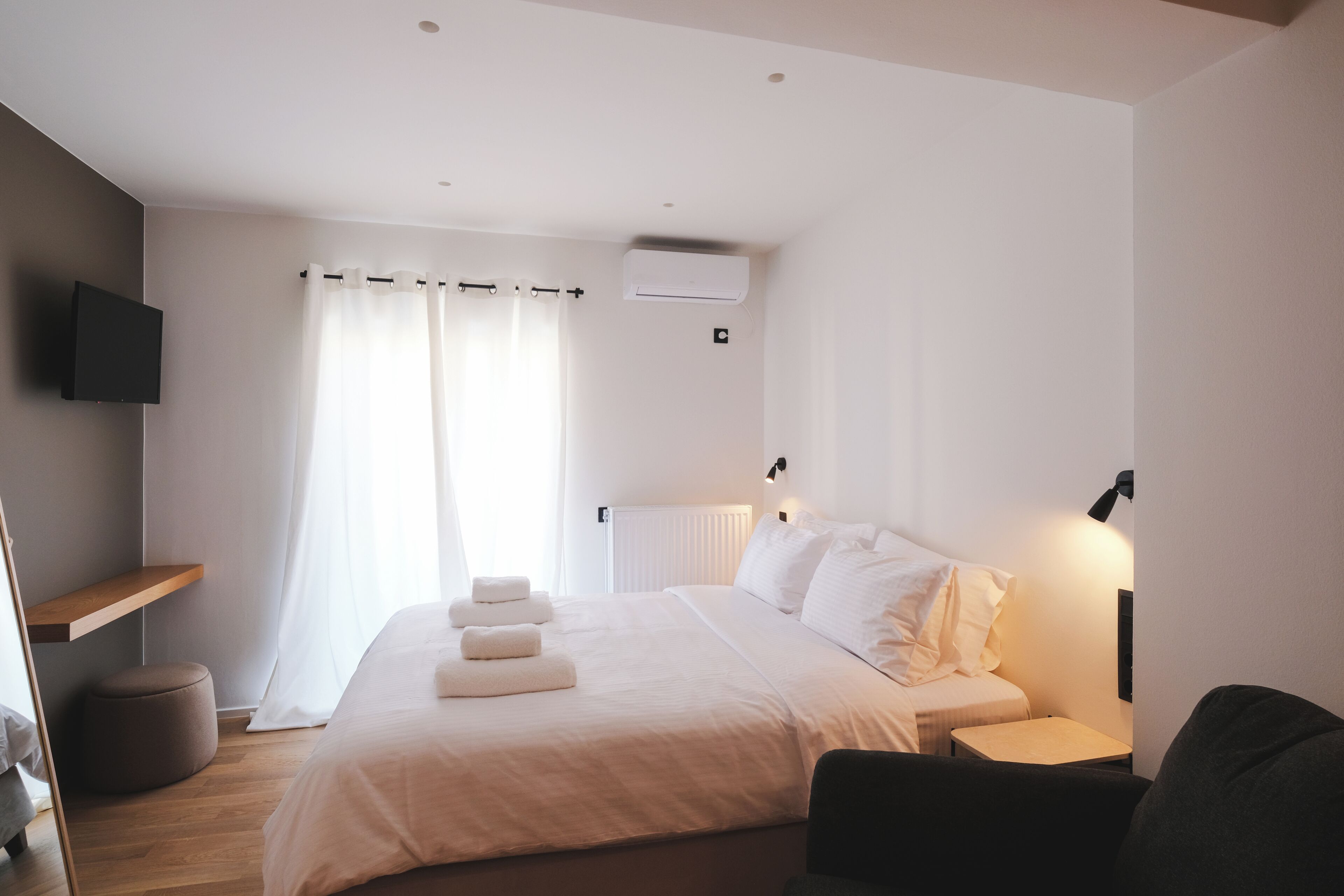 1 habitación, sábanas de algodón egipcio y ropa de cama de alta calidad 