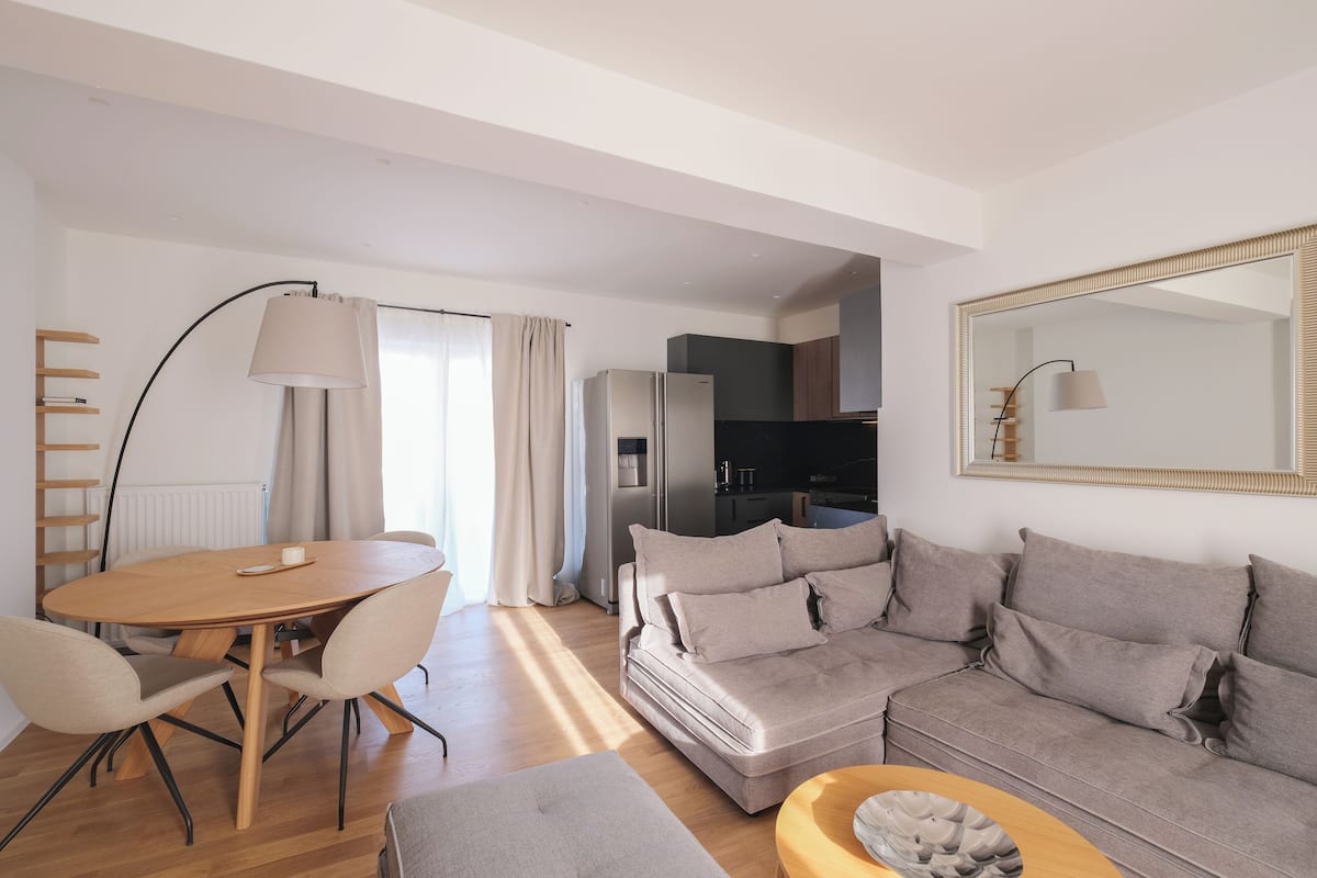 Penthouse (75 sqm) with Panoramic Acropolis View | Living area