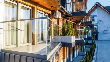 Premium-lejlighed | Terrasse/gårdhave