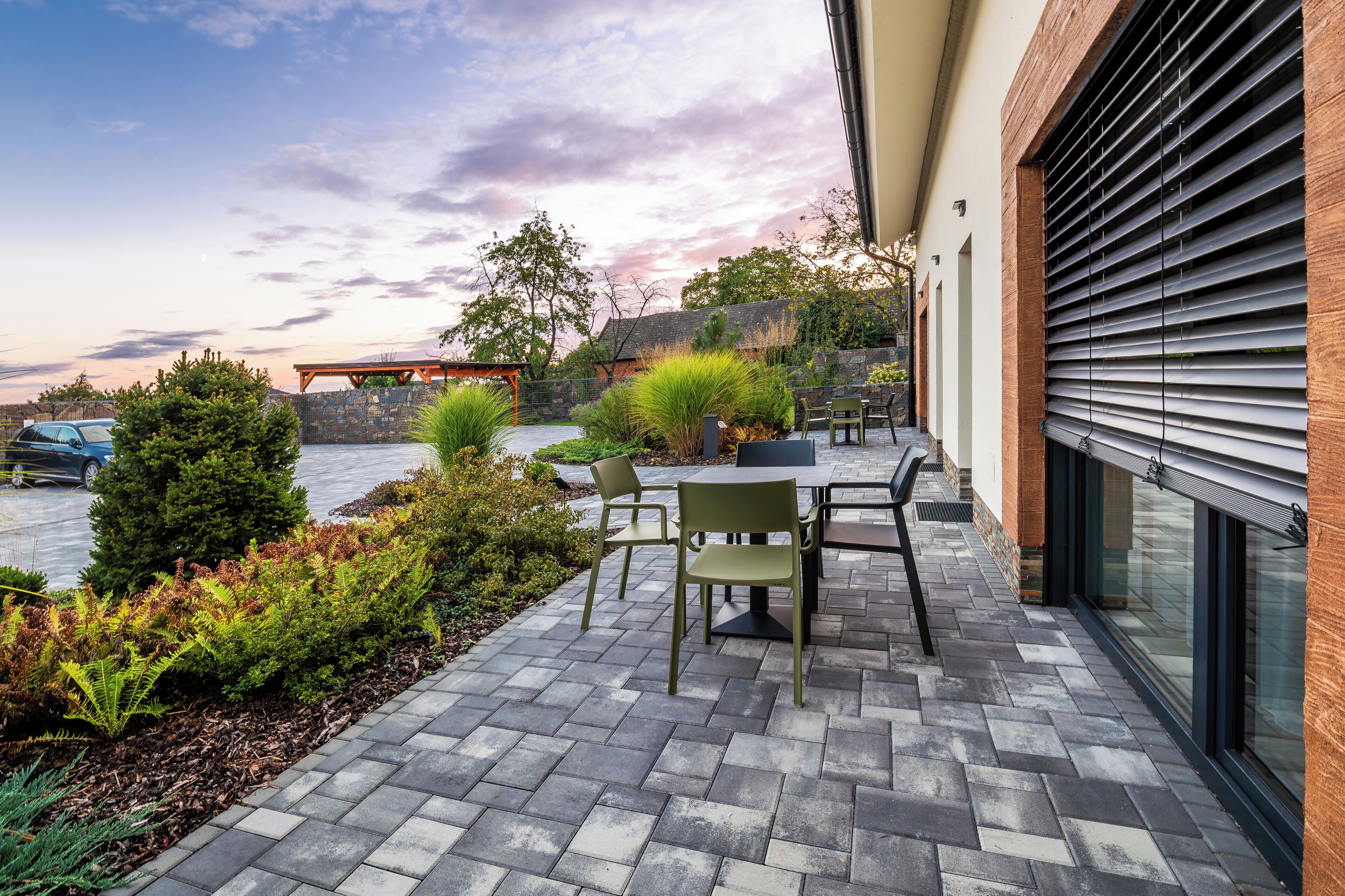 Vista des de l'allotjament