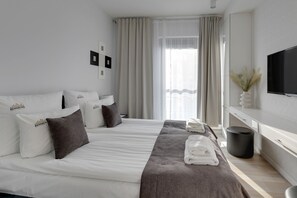 Appartement familial, vue sur le fleuve | Literie hypoallergénique, décor unique, ameublement unique