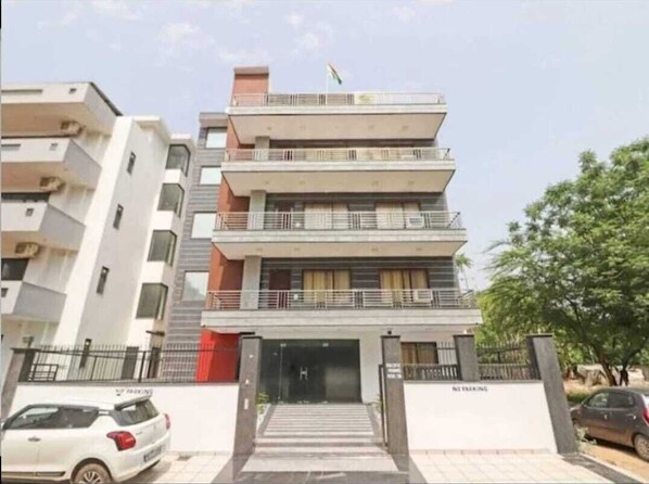 Façade de l’hébergement 