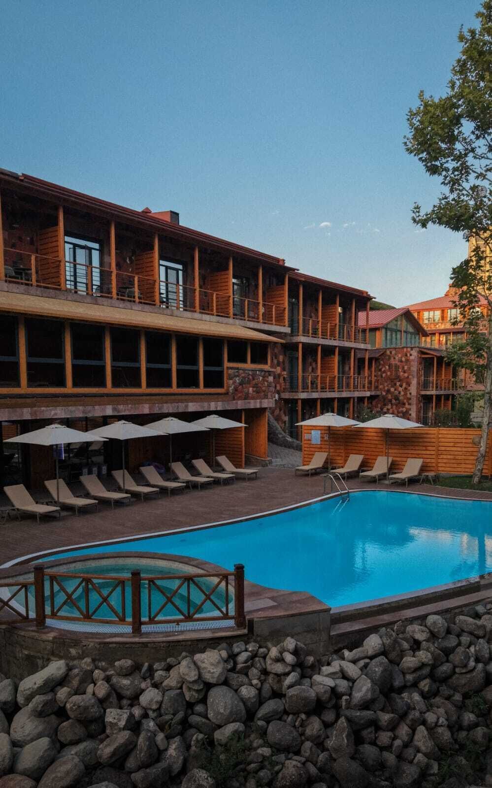 Seasonal outdoor pool