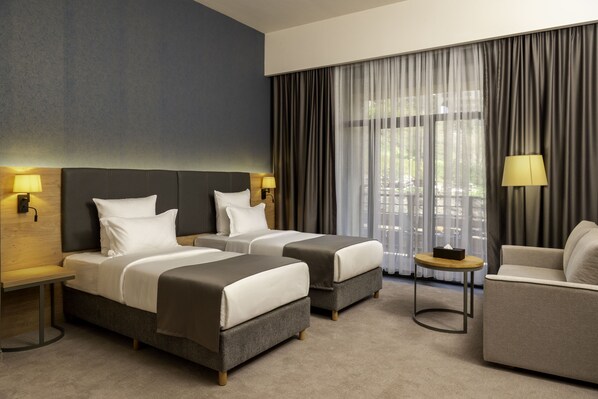 1 habitación, minibar, decoración personalizada y muebles diferentes 