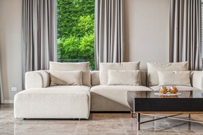 テレビ、暖炉、書斎 / ワークスペース