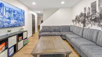 TV, video games, offices