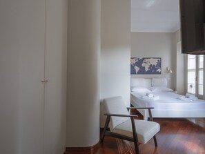 1 slaapkamer, een minibar, individueel gedecoreerd