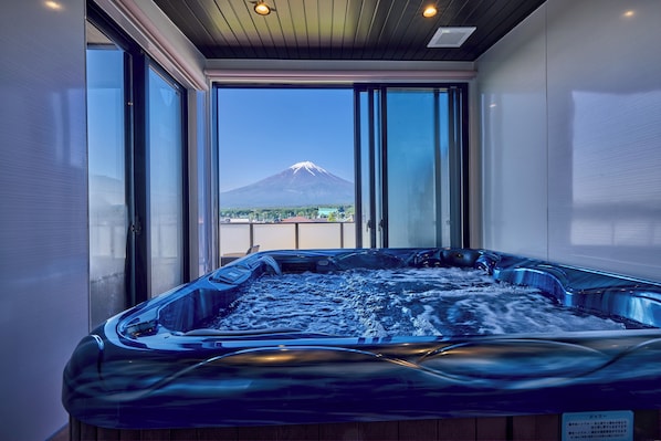 Luxury Villa, Mountain View | Bathroom | Slippers - Miire Mt.Fuji Traditional (Fujikawaguchiko)