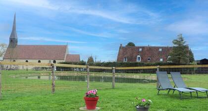 GĂźte rural en Normandie avec animaux admis et WIFI, nature et calme