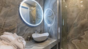 Suite Studio Deluxe, vue ville | Salle de bain