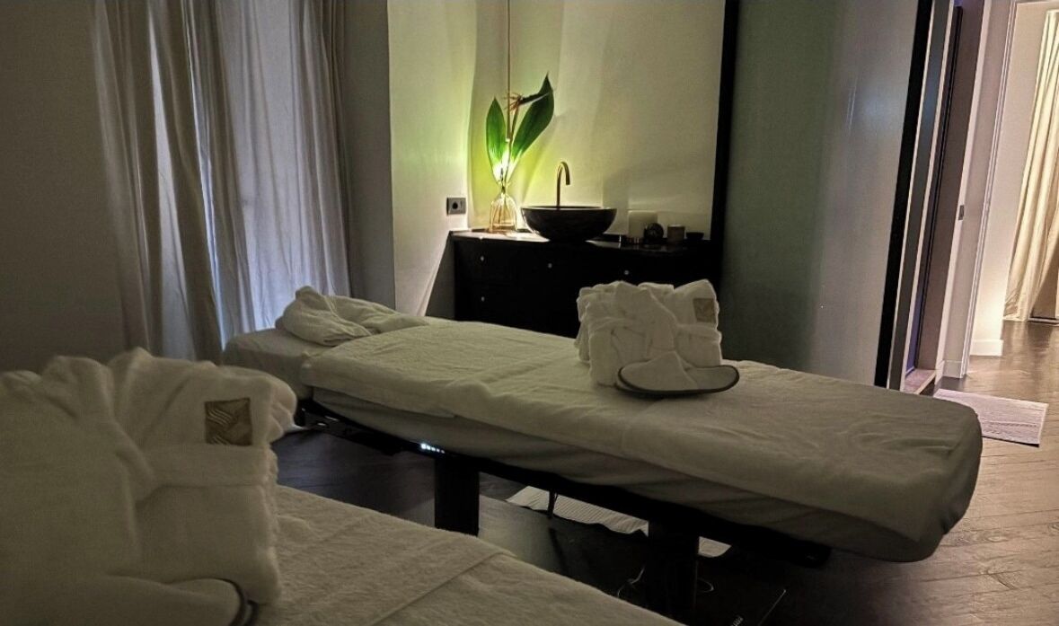 Behandlungsräume für Paare, Körperbehandlungen, Warmsteinmassagen