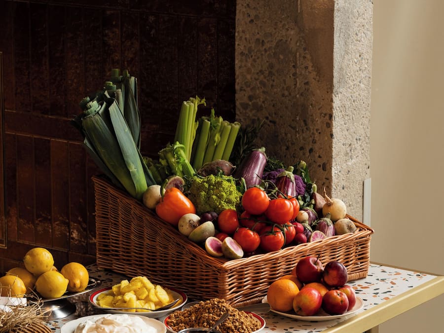 Colazione a buffet, servita tutte le mattine (99 DKK a persona)