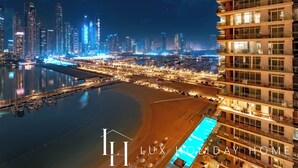 View from property - LUX The Marina Vista Beachfront Suite 4 (Dubai)