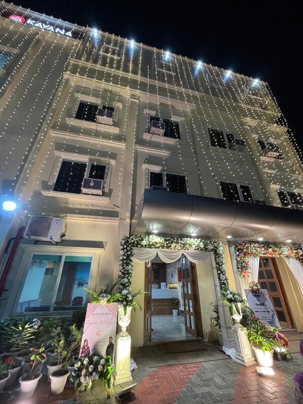 Façade de l’hébergement