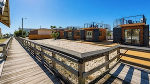 Terrace/patio - Tiny Beach Boardwalk Bungalow D | Rooftop Retreat (Fort Walton Beach)