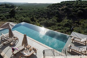 Indoor pool, seasonal outdoor pool