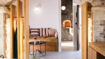 Comfort stúdió, erkély, kilátással a dombra | 1 hálószoba, széf a szobában és ingyenes wifi