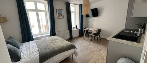 Strygejern/strygebræt, gratis Wi-Fi, sengetøj